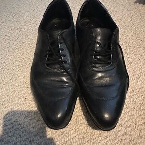 Classic Black Leather Men's Shoes j m Weston